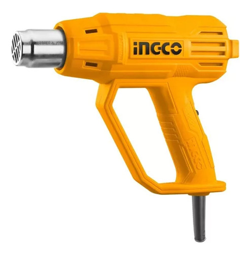 Pistola De Calor 2000w Ingco Hg2000385 Color Amarillo