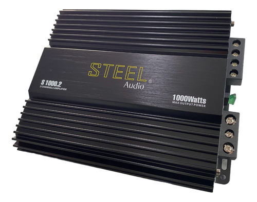 Amplificador Steel Audio S300.4 1200w Max 4ch 