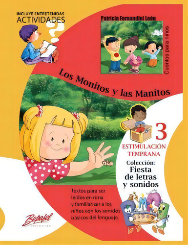 Los Monitos Y Las Manitas, De Patricia Fernandini. Editorial Createspace Independent Publishing Platform, Tapa Blanda En Español