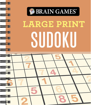 Libro Brain Games - Large Print Sudoku (orange) - Publica...