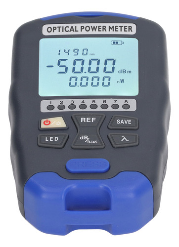 Medidor De Potencia De Fibra Óptica Rj45 Network Tester 30 K