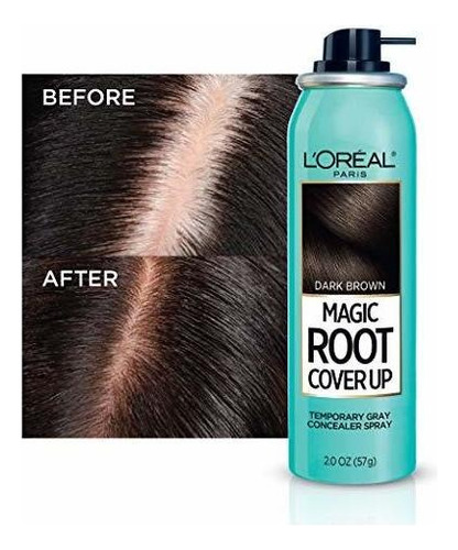 Loreal Paris Magic Root Cover Up Cinza Corretivo Spray Verme Tom Vermelho