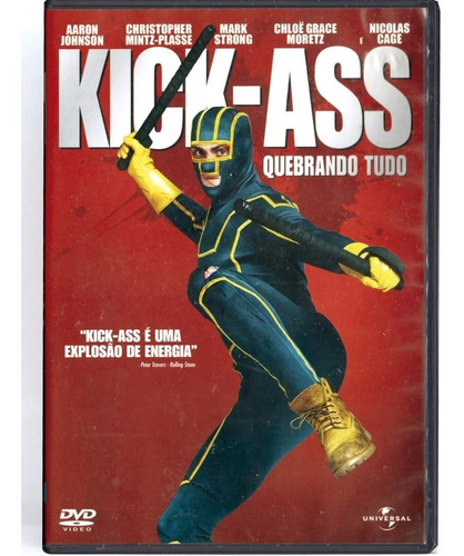 Kick-ass Quebrando Tudo Dvd