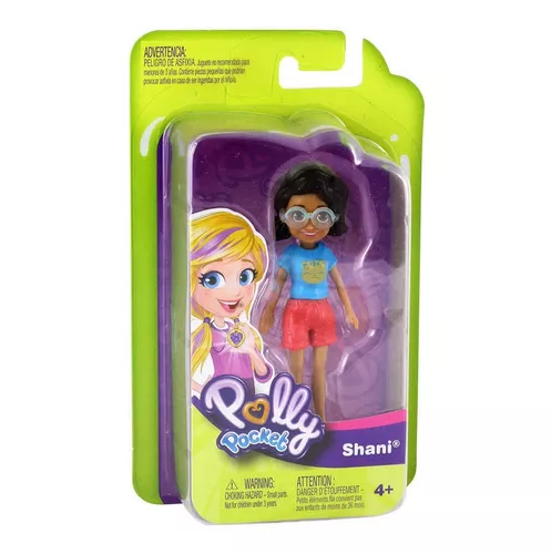 Polly Pocket Shani Saia Verde - Bumerang Brinquedos