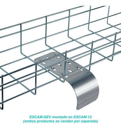 Salida De Cable Dev100gs P/escalerilla Canasto Malla Hilo Ca