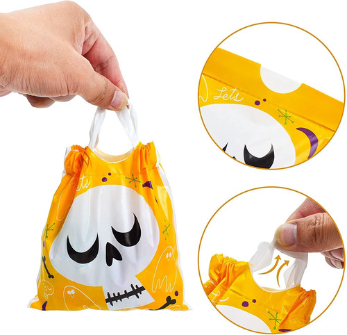 Joyin 108 Bolsas De Regalo De Halloween Con Cordón Con 9 Dis