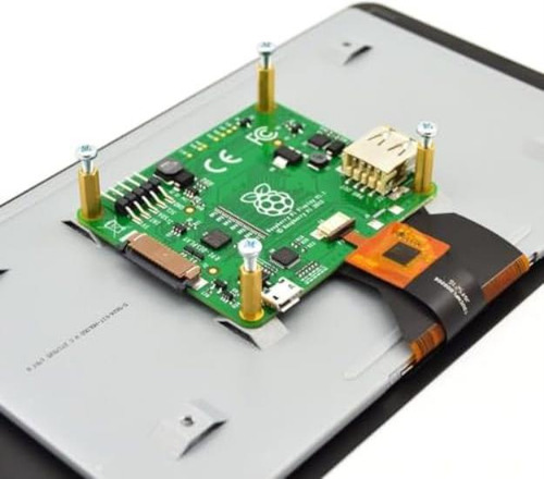 Pantalla Táctil Oficial De 7 Pulgadas De Raspberry Pi Para R