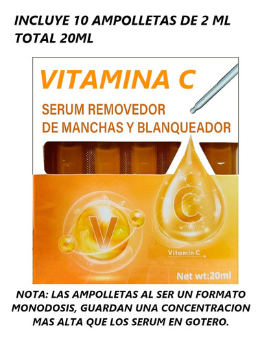 Serum Dosis Concentrada Tratamiento Dermacosmetico