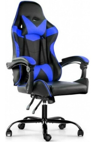 Silla Gamer Reclinable Con Almohadones Ergonómica