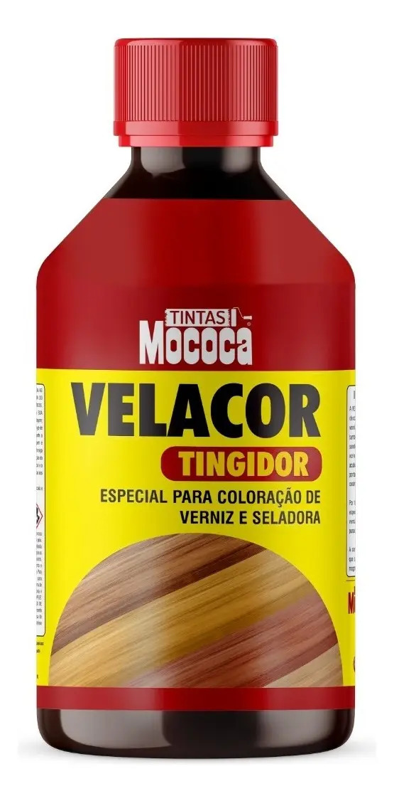 Veladura Tingidor Especial P/ Vernizes Velacor Mococa 200ml Cor Envelhecido