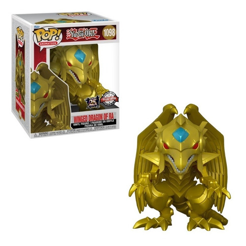 Funko Pop! Super: Yu-gi-oh! Winged Dragon Of Ra Metallic
