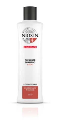 Nioxin Shampoo Cleanser Sist 4 300ml Anticaida Y Crecimiento