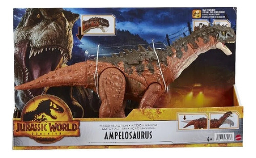 Jurassic World Dominion Açao Massiva Ampelosaurus Hdx50