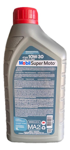 Oleo Motor Moto 10w30 Mx Super Semi Sintético Api Sl