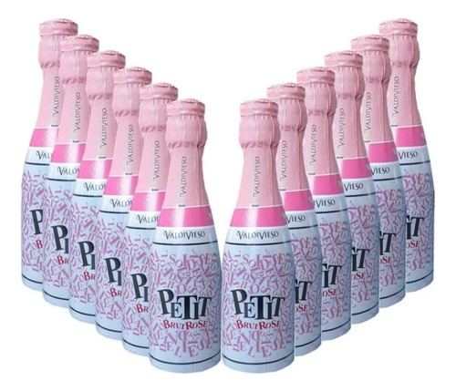 Valdivieso Petit Brut Rose, 12 Botellas, 187cc