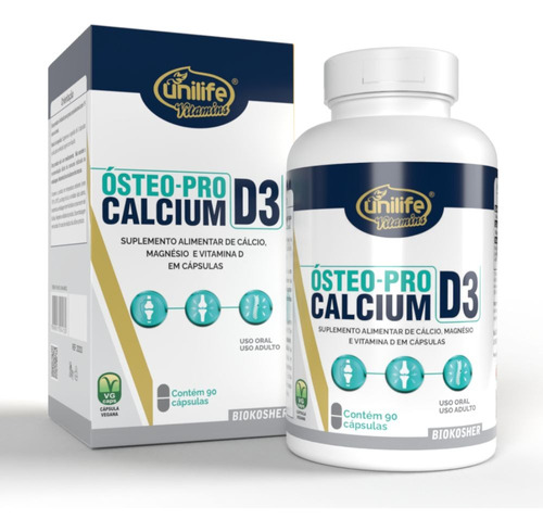 Suplemento Osteo Pro Calcium D3 Con Magnesio