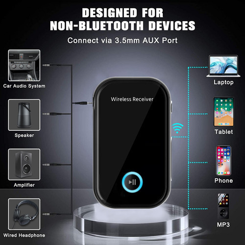 . Conector De Recepción De Audio Bluetooth5.0 Aux Del