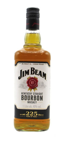 Imagen 1 de 1 de Whisky Bourbon Jim Beam White 750ml Local