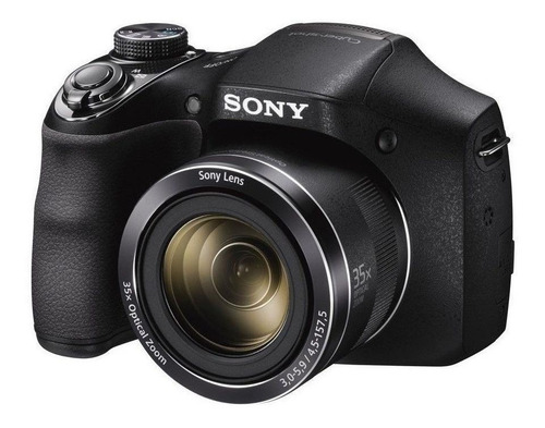 Imagen 1 de 2 de Sony H300 compacta avanzada color  negro 
