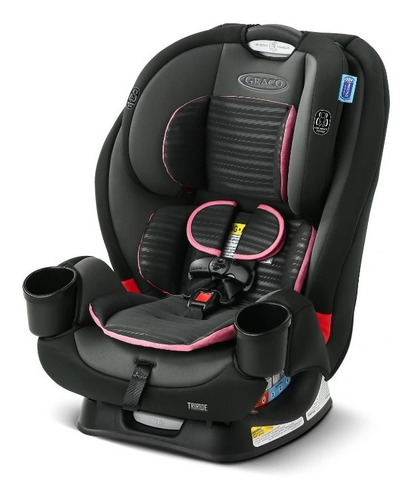 Cadeira infantil para carro Graco TriRide 3-in-1 Cadence preto e rosa