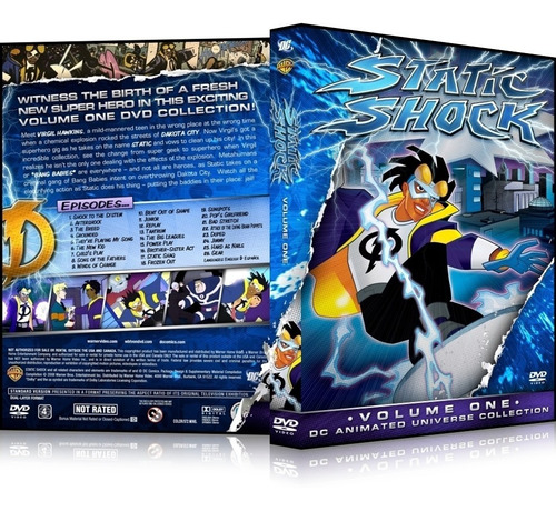 Box Super Choque 1ª, 2ª, 3ª E 4ª Temporada (static Shock)