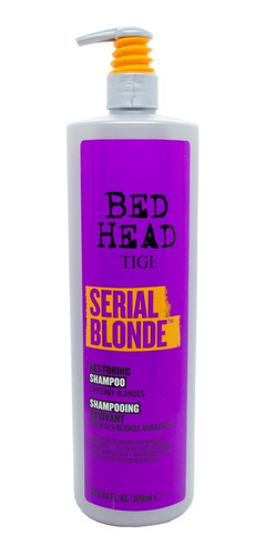 Tigi Bed Head Serial Blonde Shampoo Restaurador Rubio Grande