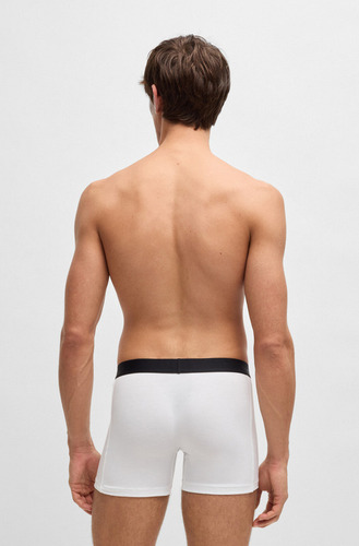Paquete De Tres Bóxers Para Hombre Boss De Algodón Elástico