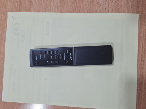 Imagen 1 de 1 de Control Remoto Carrier Antiguo Original