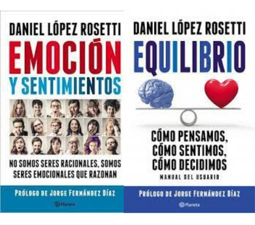 Pack Emoción Y Sentimientos + Equilibrio - D. López Rosetti