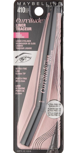 Eyeliner Líquido Maybelline Preto 410 - Importado Eua