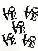 Comprar 10 Vinilos De Corte Love Amor Frases Vaso Frasco Deco