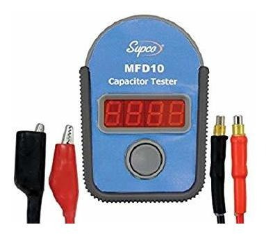 Supco Mfd10 Tester Capacitor Digital Con Pantalla Led, De 0,