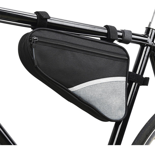 Bolsa Para Cuadro De Bicicleta, Bolsa Para Tubo, Gris