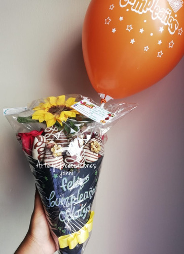 Ramos Frutales Y Florales, Arreglos De Fresas Con Chocolate