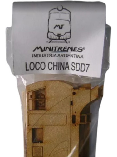 Nico Locomotora China Cnr Sdd7 Kit Fibrofacil H0 (mnl 08)
