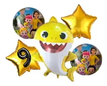 Comprar Set De Globos Bebefinn - Baby Shark Bebefinn Nro. 9
