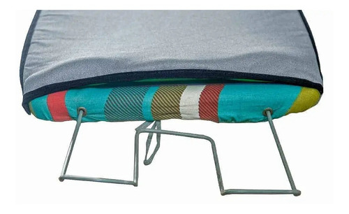 Almofada Para Tábua De Passar Roupas - 35 X 96 Cm - Isopasse Cor Cinza