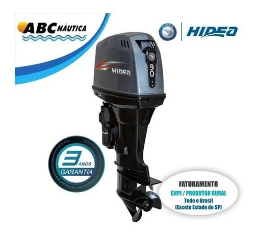 Imagem 11 de 16 de Motor De Popa 90hp 2t Hidea Leia Anúncio