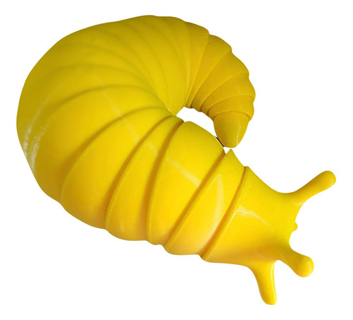 Un Juguete Infantil Fidget Slug Impreso En 3d, Amigable Y Ar