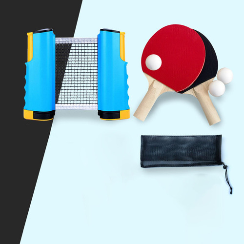 Set De Palas De Ping Pong, Incluye Raquetas Y Pelotas Para E