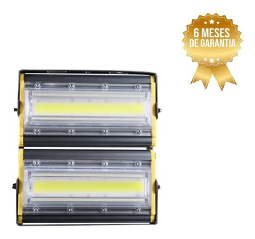 Refletor Led 200w Holofote Branco Frio Ip68 Linear Torre Cor da carcaça Cinza Cor da luz Branco-quente 110V/220V