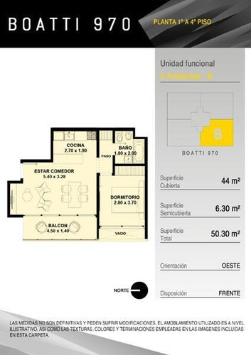 Departamento En Venta, Morón, Dos Ambientes Con Balcón- Excelente Proyecto.