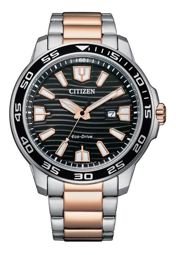 Reloj Citizen Hombre Eco-drive Aw1524-84e Acero Calendario