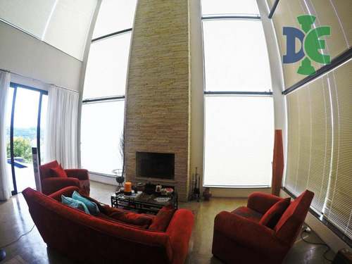 Chácara Com 3 Dormitórios À Venda, 2200 M² Por R$ 3.200.000 - Chácaras Condomínio Recanto Pássaros Ii - Jacareí/sp - Ch0047