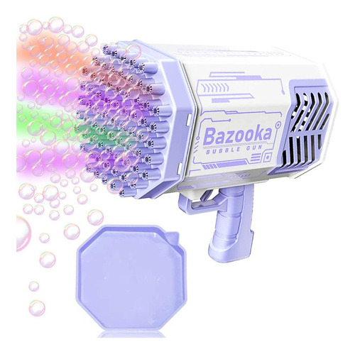 Bubble Gun Rocket 69 Agujeros Máquina Automática Para Hacer