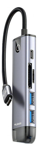 Adaptador Usb-c 6 En 1 Mcdodo Para Notebook Macbook Pro Air 