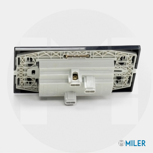 Llave De Luz Armada Kalop Línea Civil Toma Doble Blanco