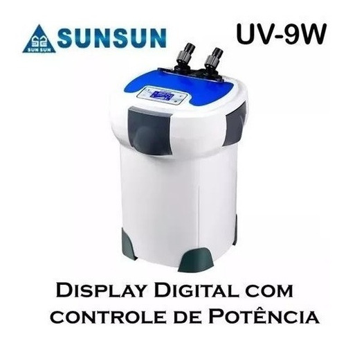 Imagem 4 de 7 de Filtro Canister Sunsun Hw-3000 Uv 1200l/h A 3000l/h Aquarios