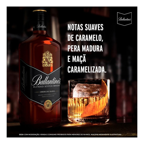 Whisky Ballantine's Bourbon Blended Scotch 750ml