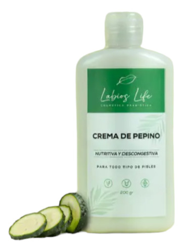 Crema De Pepino ( Bolsas Y Ojeras)